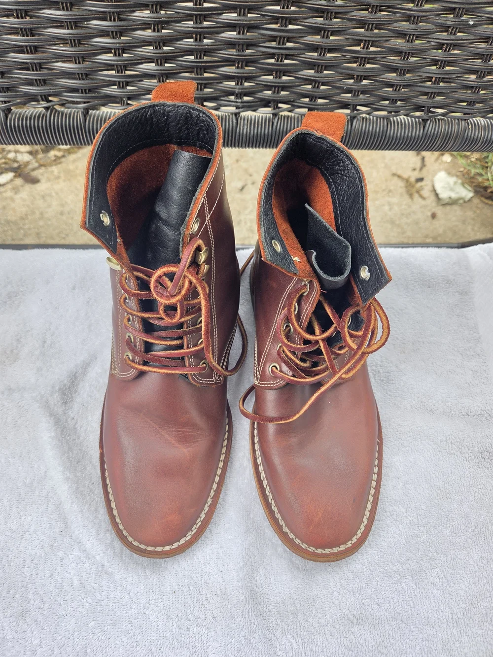 Cordobes Service Boots Size 8.5 D-25